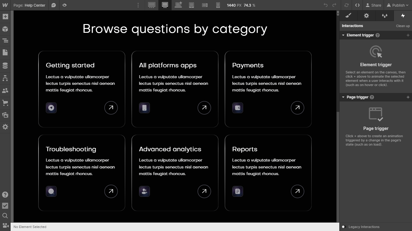 GPT X Webflow Template And UI Kit - Icons And Graphics